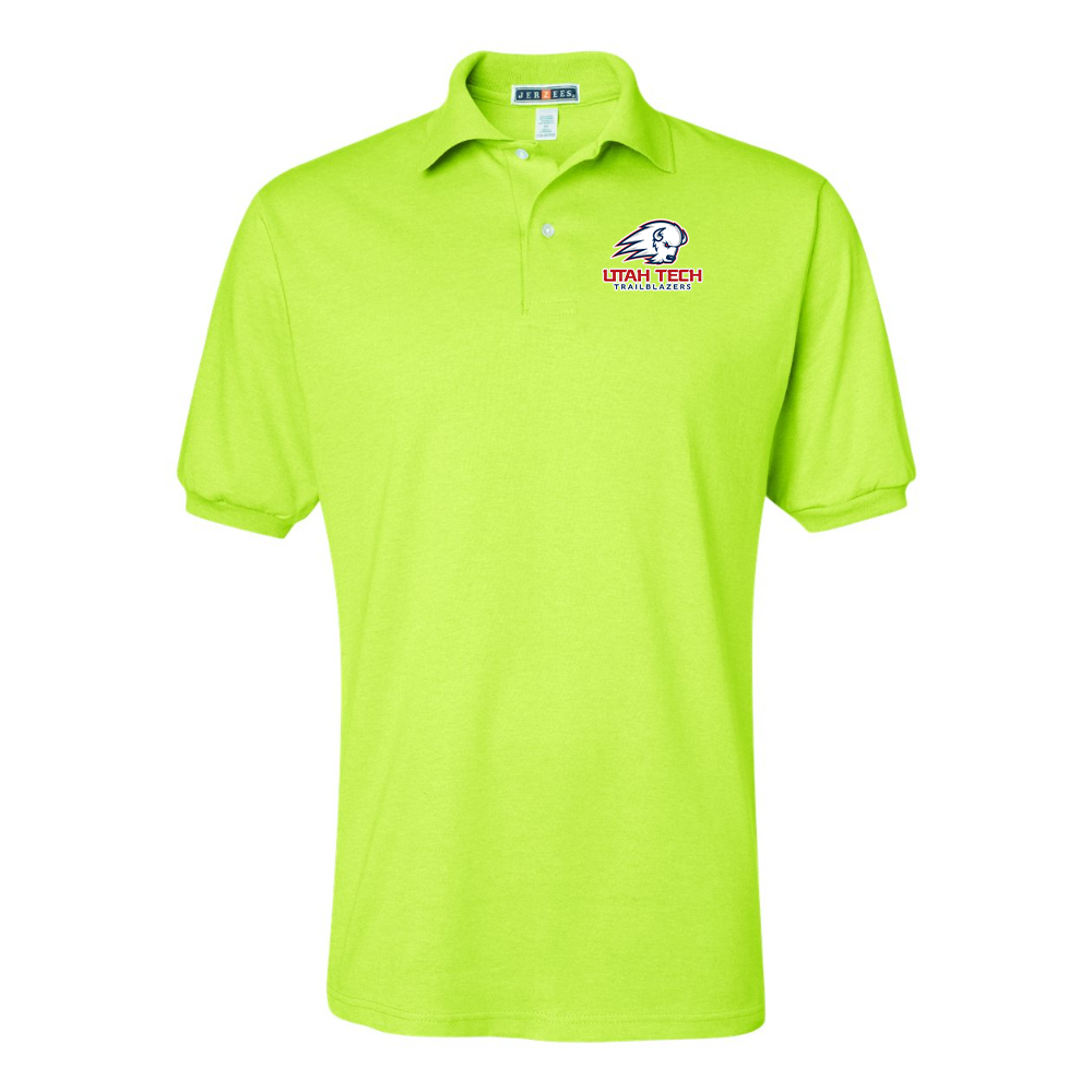 Men's Utah Tech Trailblazers JERZEES  SpotShield polo